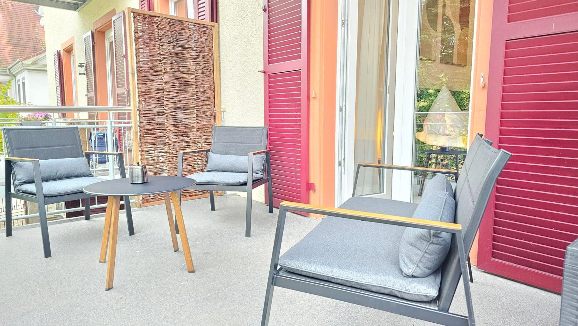 Design-Apartment II Boxspring I Nespresso I Balkon I Basel 10 Km I Tiefgarage Eimeldingen Exterior photo